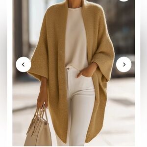 Elegant Tan Women's Sweater